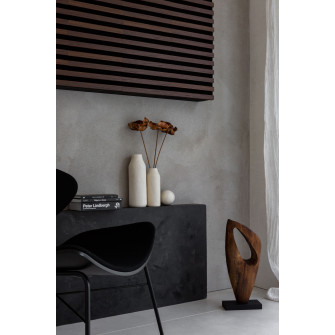 Wooden wall panel 2700 x 300mm (Black-White)